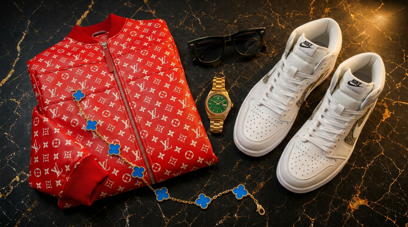 E&M London Imports — tênis e streetwear de luxo